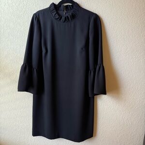 J crew Ruffle Neck Dress size 6